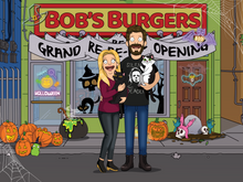 Load image into Gallery viewer, Bob’s Burgers Custom Portrait