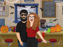 Load image into Gallery viewer, Bob’s Burgers Custom Portrait